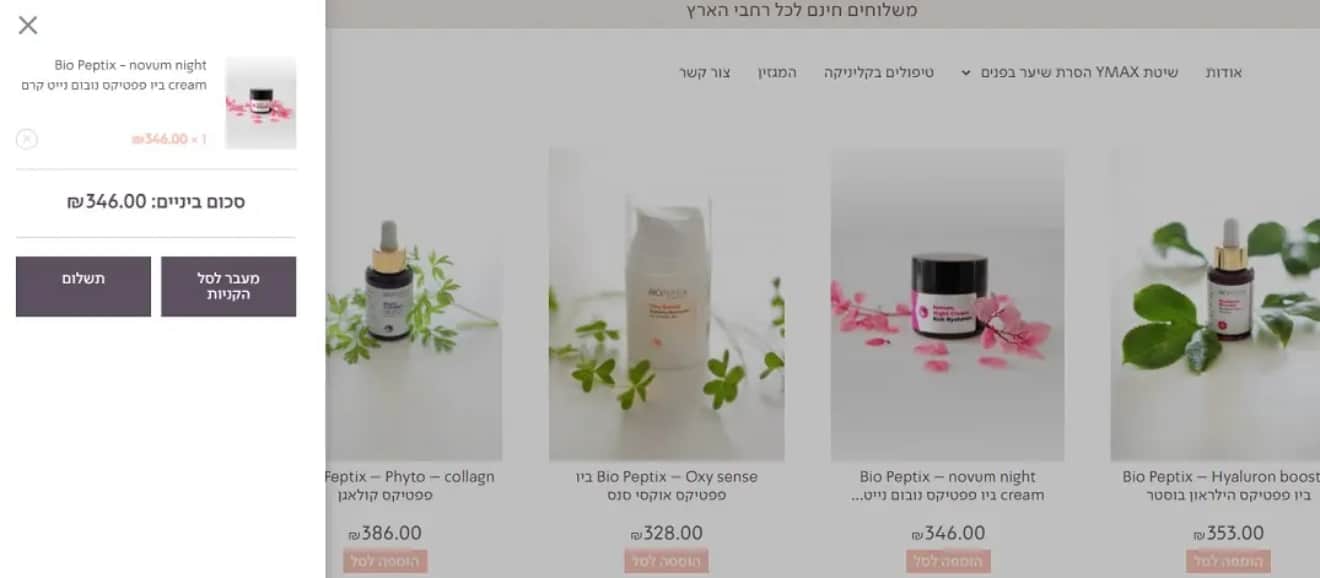 עגלת קניות נגישה